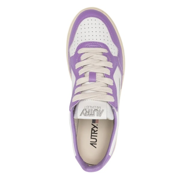 NEW Autry Medalist Purple Low sneakers Size 38 - Picture 3 of 12